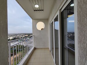 Building Lobby in 2.5 BHK Apartment at Shriram Luxor, Hennur Road – for Rent