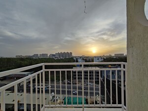 Balcony in 2.5 BHK Apartment at Shriram Luxor, Hennur Road – for Rent