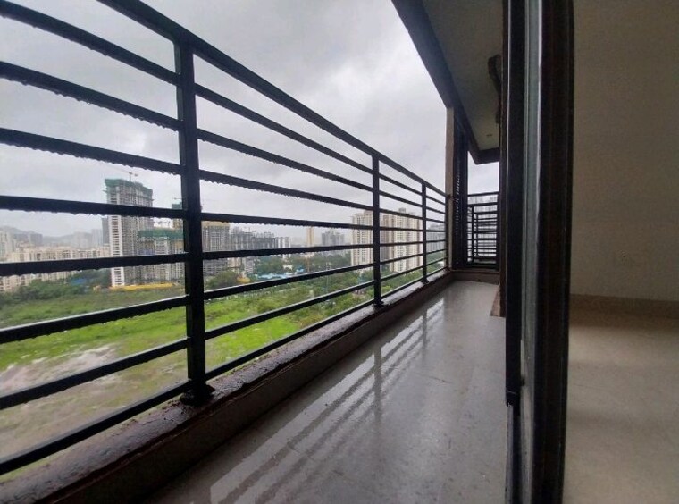 Balcony, risland-the-icon 2 Bedroom 671 Sq.Ft. Apartment In Dhokali Thane 10551492
