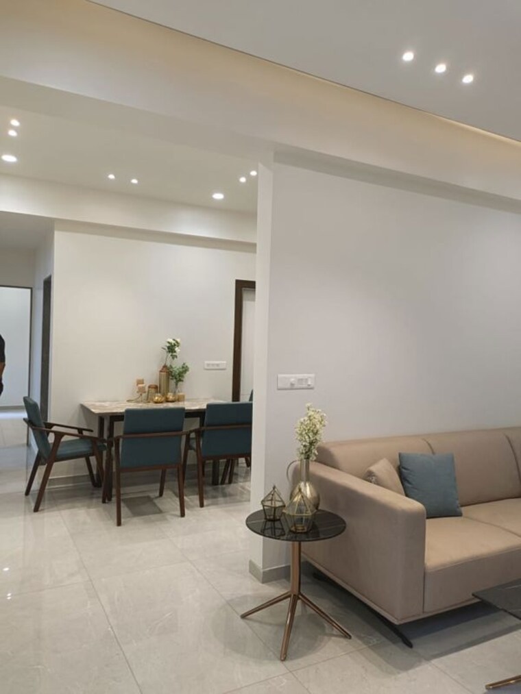 Living Room, darshanam-seltosa 4 Bedroom 1300 Sq.Ft. Apartment In Gotri Vadodara 10443904