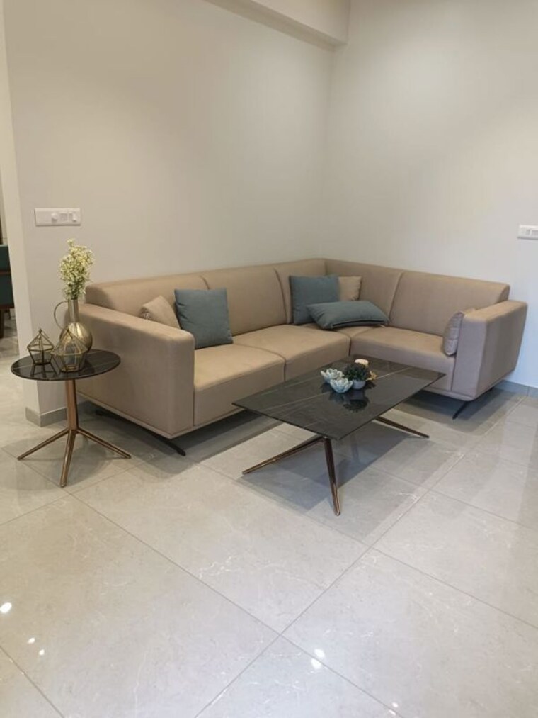 Living Room, darshanam-seltosa 3 Bedroom 820 Sq.Ft. Apartment In Gotri Vadodara 10435837