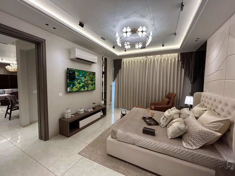 Living Room, vamana-arvindam 3.5 Bedroom 1900 Sq.Ft. Apartment In Nabha Zirakpur 10551560