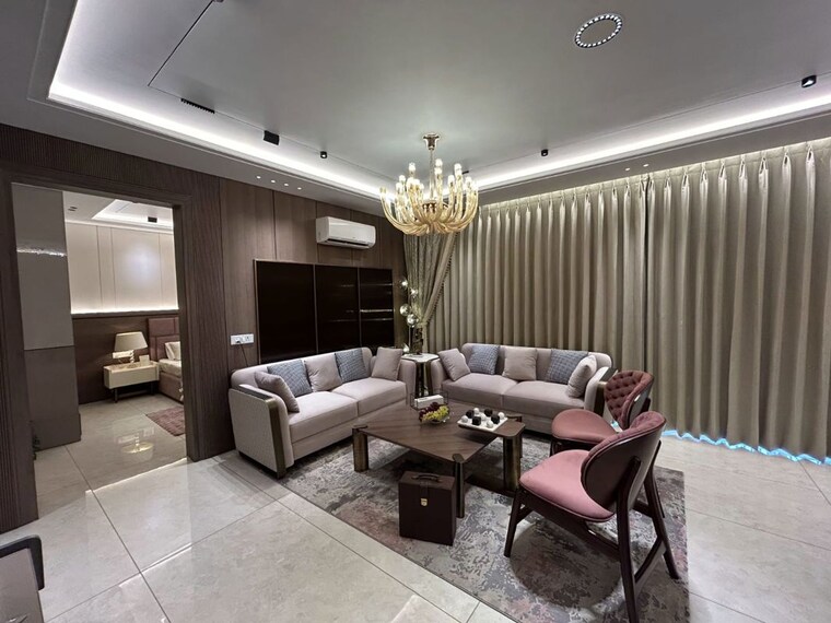 Living Room, vamana-arvindam 3.5 Bedroom 1900 Sq.Ft. Apartment In Nabha Zirakpur 10551560