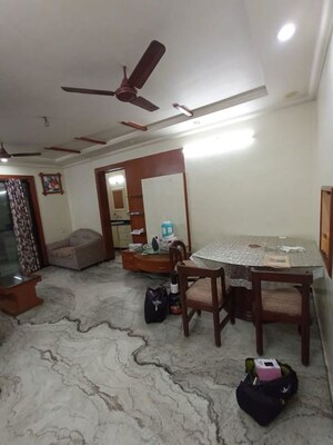Living Room in 2 BHK Apartment at Magarpatta Daffodils Apartment, Hadapsar – for Rent
