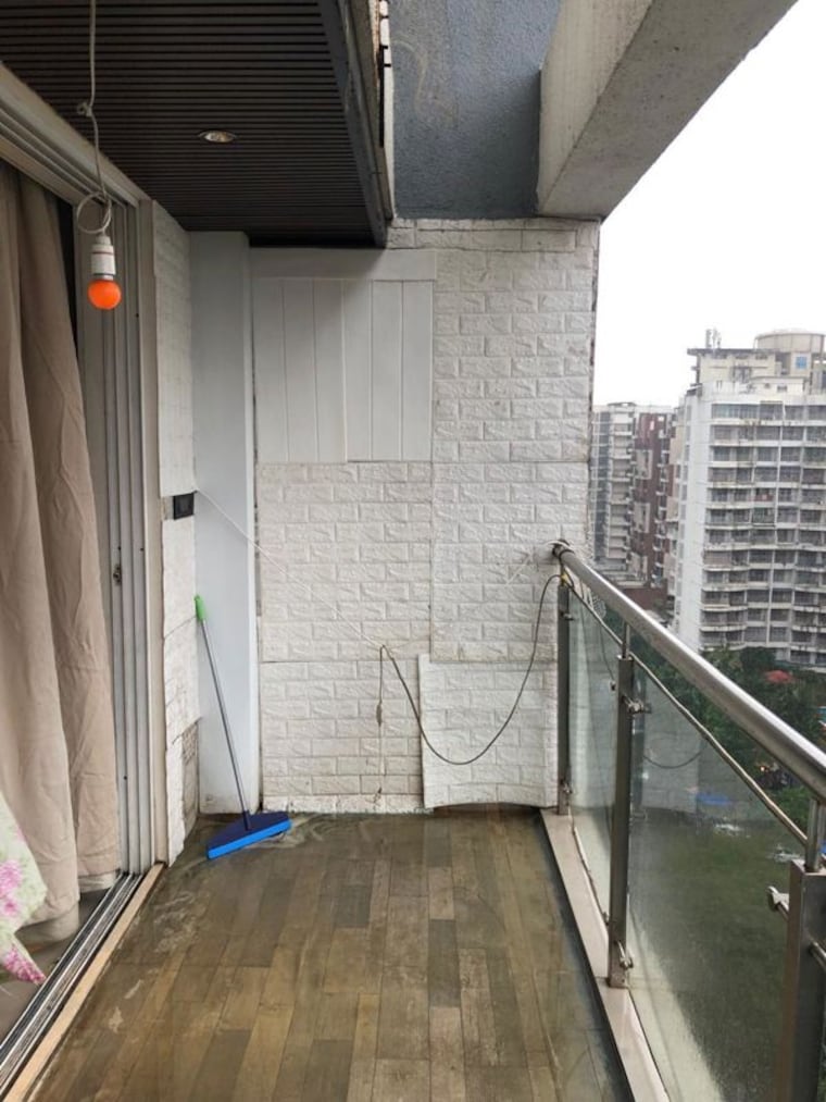 Balcony, satyam-empress 2 Bedroom 1200 Sq.Ft. Apartment In Kharghar Navi Mumbai 10523989