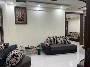 Living Room in 3 BHK Apartment at Greenmark Galaxy, Kondapur – for Rent