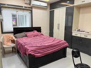 Bedroom in 3 BHK Apartment at Greenmark Galaxy, Kondapur – for Rent