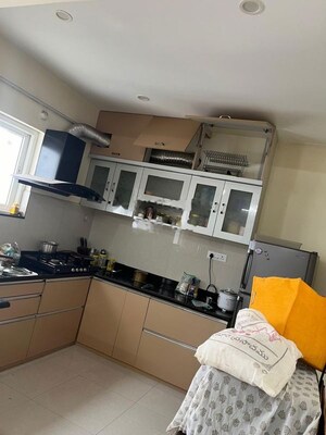 Team Area in 3 BHK Apartment at Greenmark Galaxy, Kondapur – for Rent
