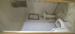 Bathroom in 1 BHK Builder Floor at Khirki Extension – for Rent