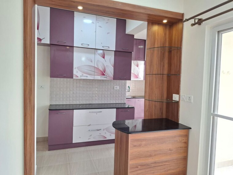 Kitchen, monarch-serenity 3 Bedroom 1380 Sq.Ft. Apartment In Thanisandra Main Road Bangalore 10551646
