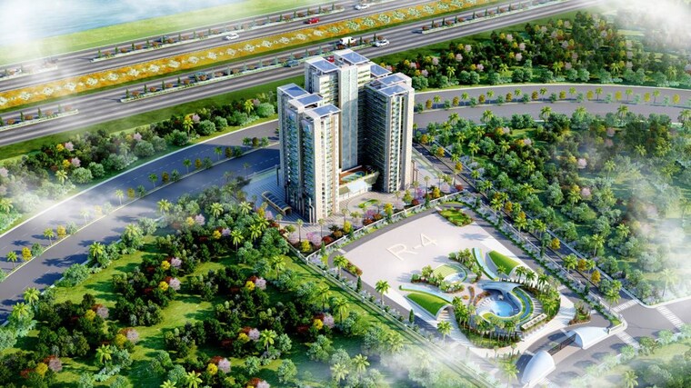 Exterior View, ekana-ontario 3 Bedroom 1445 Sq.Ft. Apartment In Gomti Nagar Lucknow 10551671