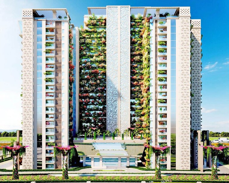 Exterior View, ekana-ontario 3 Bedroom 1445 Sq.Ft. Apartment In Gomti Nagar Lucknow 10551671