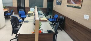 Team Area in  Office Space at Levana Cyber Heights, Vibhuti Khand – for Rent