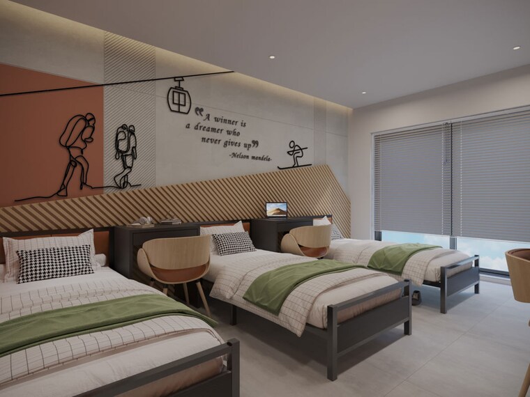 Bedroom, vasundhara-chs-gokuldham Studio 302 Sq.Ft. Apartment In Gokuldham Colony Mumbai 10551705