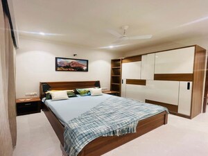 Bedroom in Studio Apartment at Vasundhara CHS Gokuldham, Gokuldham Colony – for Rent