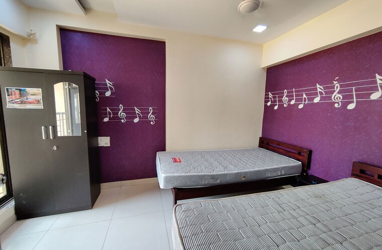 Bedroom, goregaon west Pg For Boys In Goregaon West 10551733