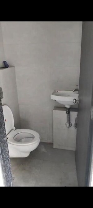 Bathroom in 1 BHK Apartment at Lodha Casa Viva, Majiwada – for Rent