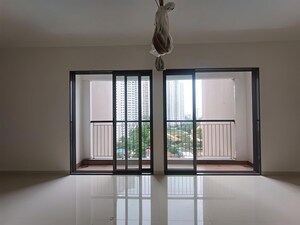 Living Room in 3 BHK Apartment at Runwal Eirene, Balkum Pada – for Rent