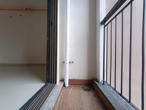 Balcony in 3 BHK Apartment at Runwal Eirene, Balkum Pada – for Rent