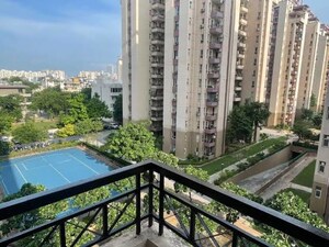 Balcony in 3.5 BHK Apartment at Orchid Petals, Sector 49 – for Rent