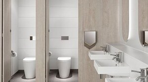 Bathroom in  Office Space at Business Square Andheri East, Andheri East – for Rent