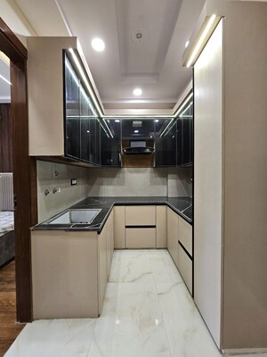 Kitchen in 3 BHK Apartment at Malviya Nagar – for Rent