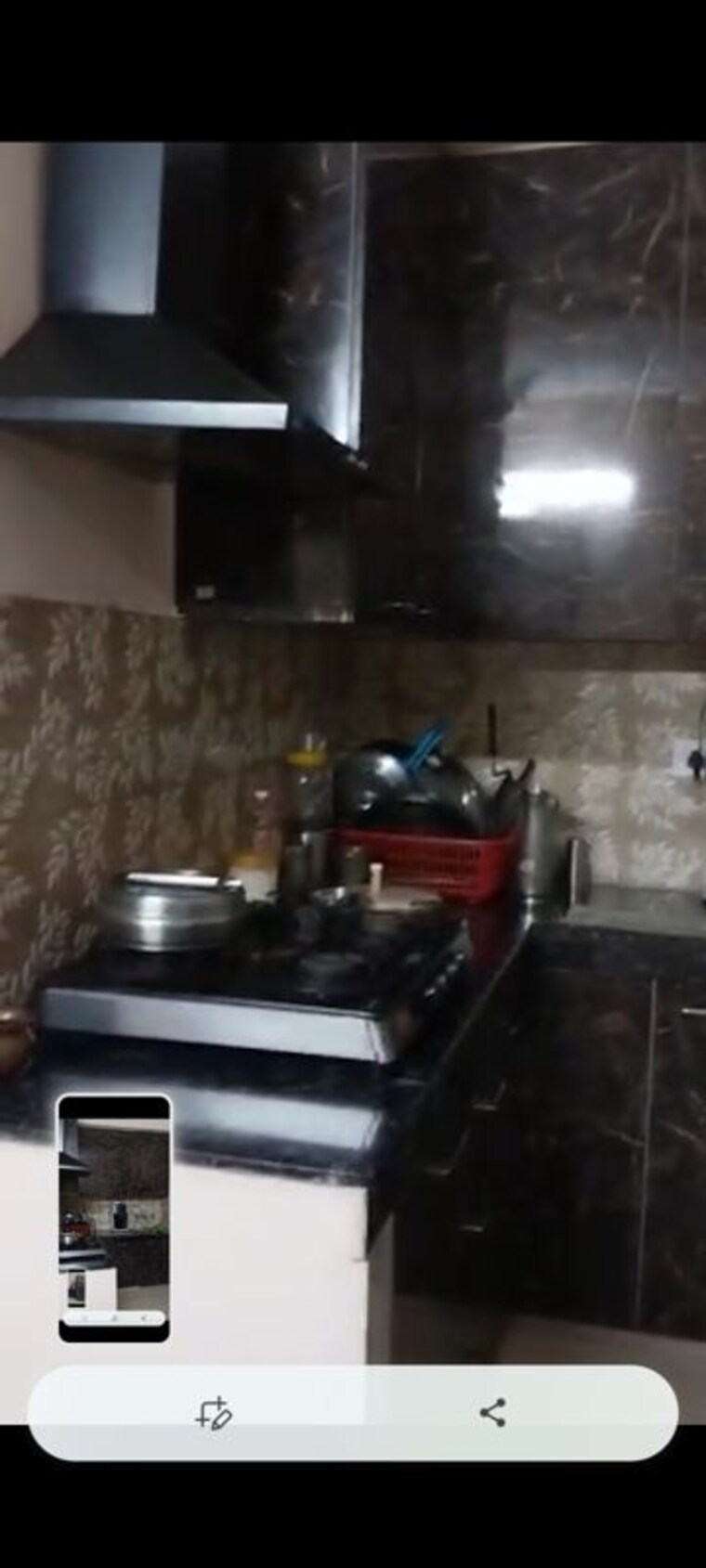 Kitchen, lajpat nagar i 2 Bedroom 900 Sq.Ft. Builder Floor In Lajpat Nagar I Delhi 10551841