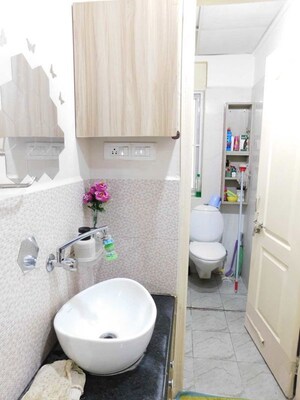 Bathroom in 3 BHK Apartment at Candeur 40, Miyapur – for Rent