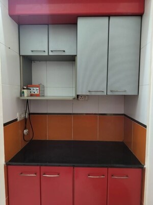 Kitchen in 2.5 BHK Apartment at Neelkanth Palms, Kapur Bawdi – for Rent