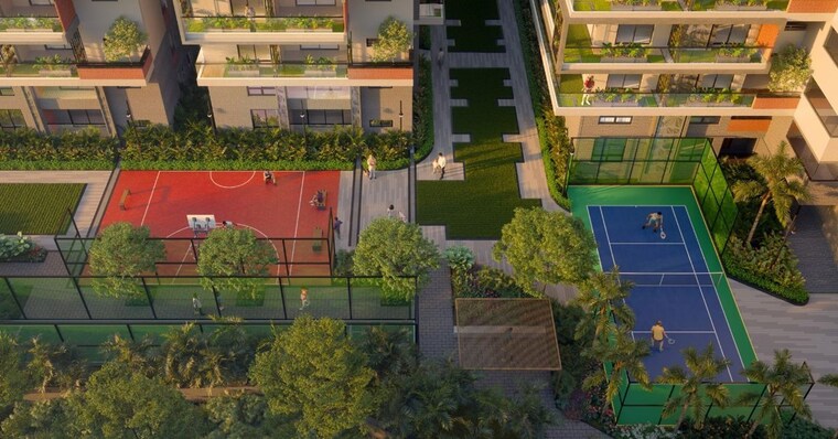 Master Plan, sunshine-destino 4 Bedroom 3196 Sq.Ft. Apartment In Puppalaguda Hyderabad 10551849