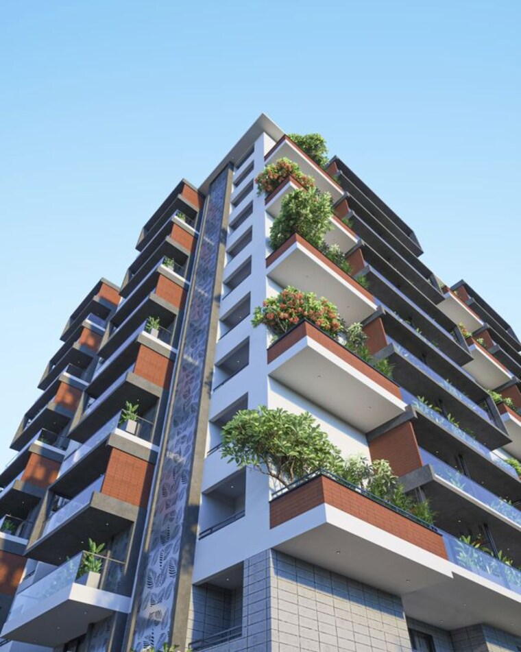 Exterior View, sunshine-destino 4 Bedroom 3196 Sq.Ft. Apartment In Puppalaguda Hyderabad 10551849