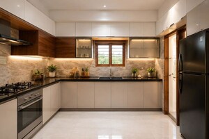 Kitchen in 3 BHK Villa at Puthencruz – for Sale
