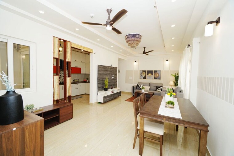 Kitchen, purvanchal-royal-city 3.5 Bedroom 1957 Sq.Ft. Apartment In Chi V Greater Noida Greater Noida 10551926