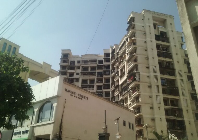 Exterior View, ravechi-heights 2 Bedroom 1200 Sq.Ft. Apartment In Kharghar Navi Mumbai 10551920