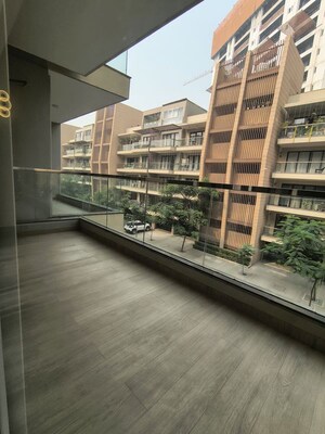 Balcony in 3.5 BHK Builder Floor at Adani Samsara Vilasa, Sector 63 – for Sale