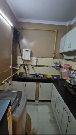 Kitchen in 2 BHK Builder Floor at Amar Colony – for Rent