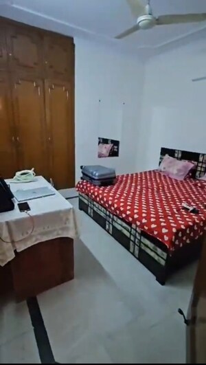 Bedroom in 2 BHK Builder Floor at Amar Colony – for Rent