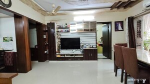 Living Room in 3 BHK Apartment at Bramha Skycity Apartment, Dhanori – for Sale