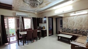 Living Room in 3 BHK Apartment at Bramha Skycity Apartment, Dhanori – for Sale