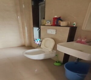 Bathroom in 2 BHK Apartment at Dadar West – for Rent