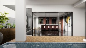 Living Room in 4 BHK Builder Floor at Sector 22 – for Rent