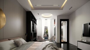 Bedroom in 4 BHK Builder Floor at Sector 22 – for Rent