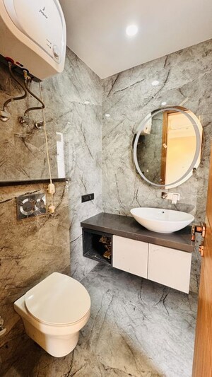 Bathroom in 3 BHK Builder Floor at Sector 23 – for Rent