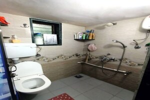 Bathroom in 1 BHK Independent House at Wadgaon Sheri – for Rent