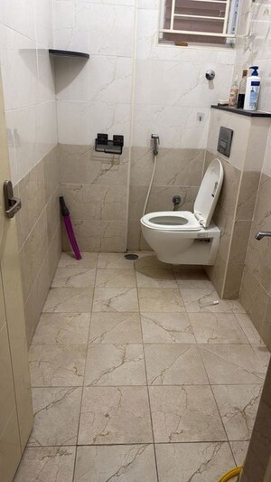 Bathroom in 3 BHK Apartment at Bren Zahara, Off Sarjapur Road – for Rent