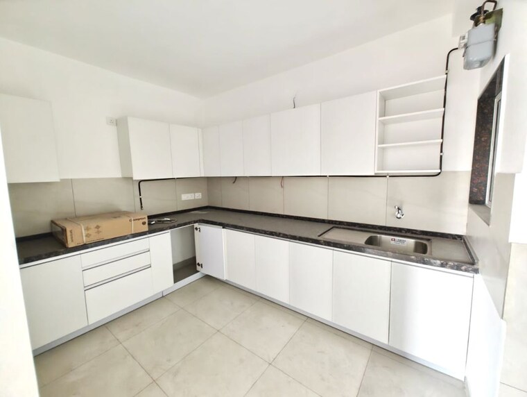 Kitchen, marvel-fria 3 Bedroom 1202 Sq.Ft. Penthouse In Wagholi Pune 10552109