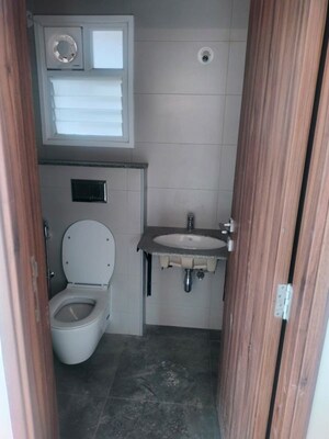 Bathroom in 3 BHK Apartment at Godrej Ananda, Bagaluru – for Rent