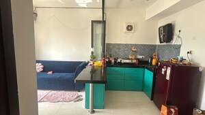 Kitchen in 2 BHK Apartment at Lodha Crown Quality Homes, Majiwada – for Rent