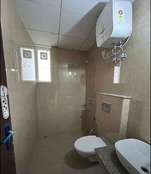 Bathroom in 2 BHK Apartment at Affinity Greens, International Airport Road – for Rent