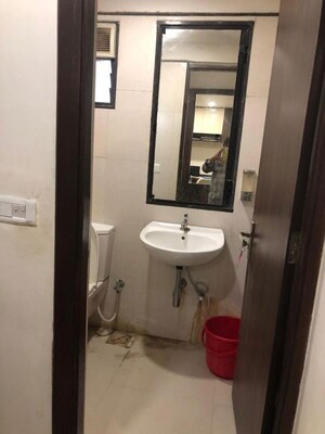 Bathroom in  Office Space at Vastrapur – for Rent